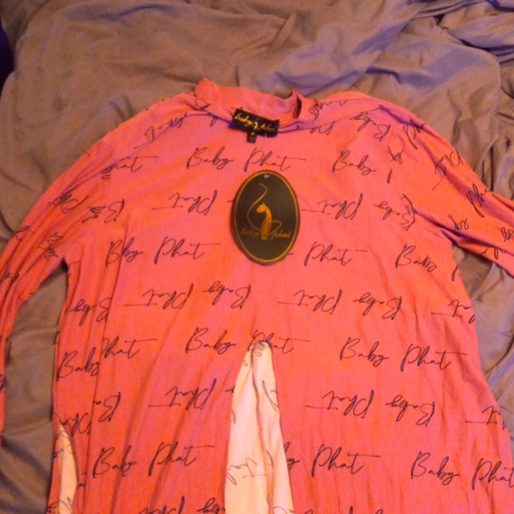 Baby Phat Plus Size Hi-lo top